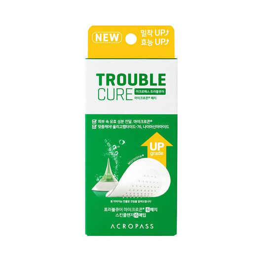 ACROPASS Trouble Cure (6 Skin Cleanser 6 Microdart Patches) - Asiena Beauty
