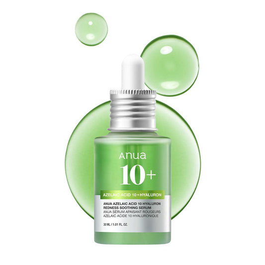 ANUA Azelaic Acid 10 Hyaluron Redness Soothing Serum (30ml) - Asiena Beauty