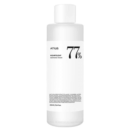 ANUA Heartleaf 77% Soothing Toner (250ml) - Asiena Beauty
