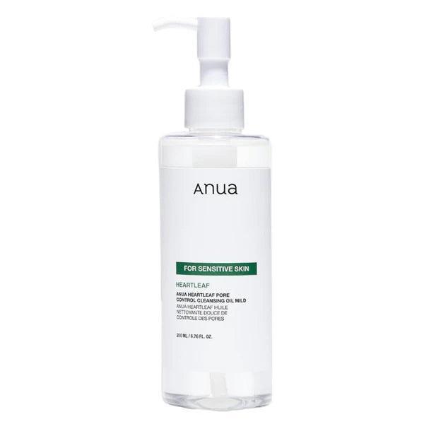 ANUA Heartleaf Pore Control Cleansing Oil Mild (200ml) - Asiena Beauty