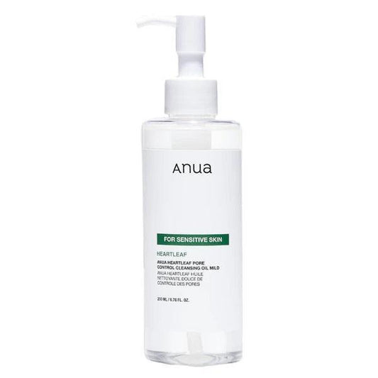 ANUA Heartleaf Pore Control Cleansing Oil Mild (200ml) - Asiena Beauty