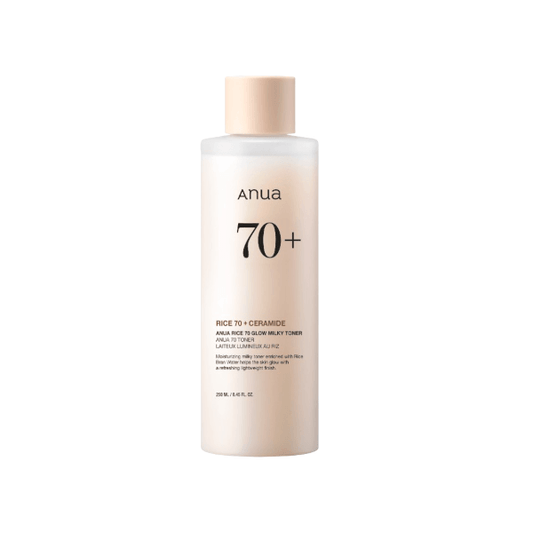 ANUA Rice 70 Glow Milky Toner (250ml) - Asiena Beauty