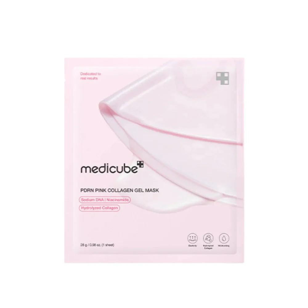 MEDICUBE PDRN Pink Collagen Gel Mask (1pc) - Asiena Beauty