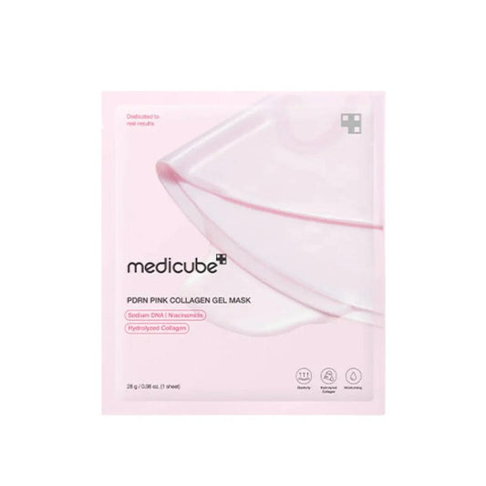 MEDICUBE PDRN Pink Collagen Gel Mask (1pc) - Asiena Beauty