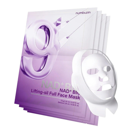 NUMBUZIN No.9 NAD Bio Lifting-sil Full Cover Facial Mask (4ea) - Asiena Beauty