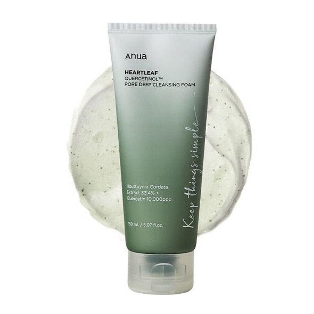 ANUA Heartleaf Quercetinol Pore Deep Cleansing Foam (150ml)