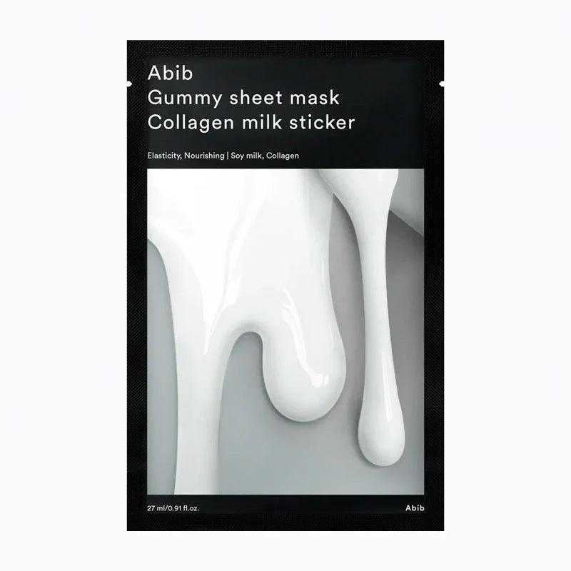 ABIB Gummy Sheet Mask Collagen Milk Sticker (1pc) - Asiena Beauty