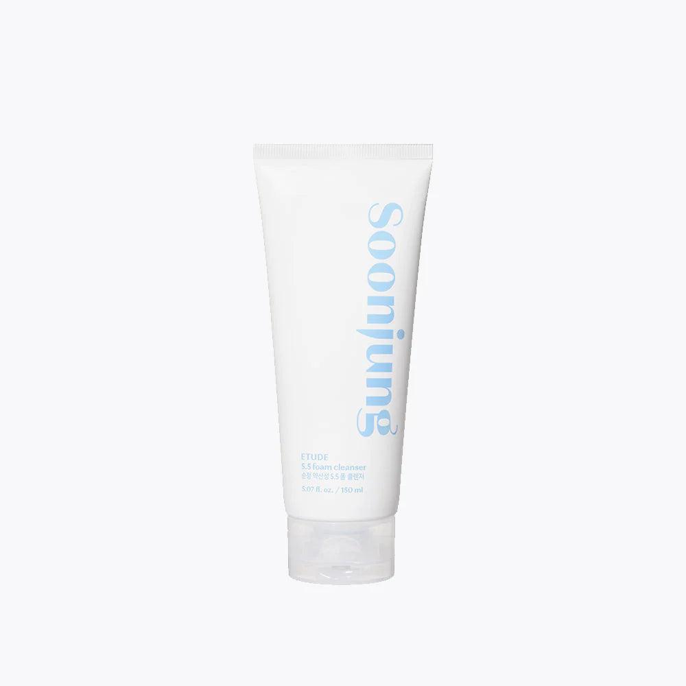 ETUDE SoonJung 5.5 Foam Cleanser 2023 Renewal (150ml) - Asiena Beauty