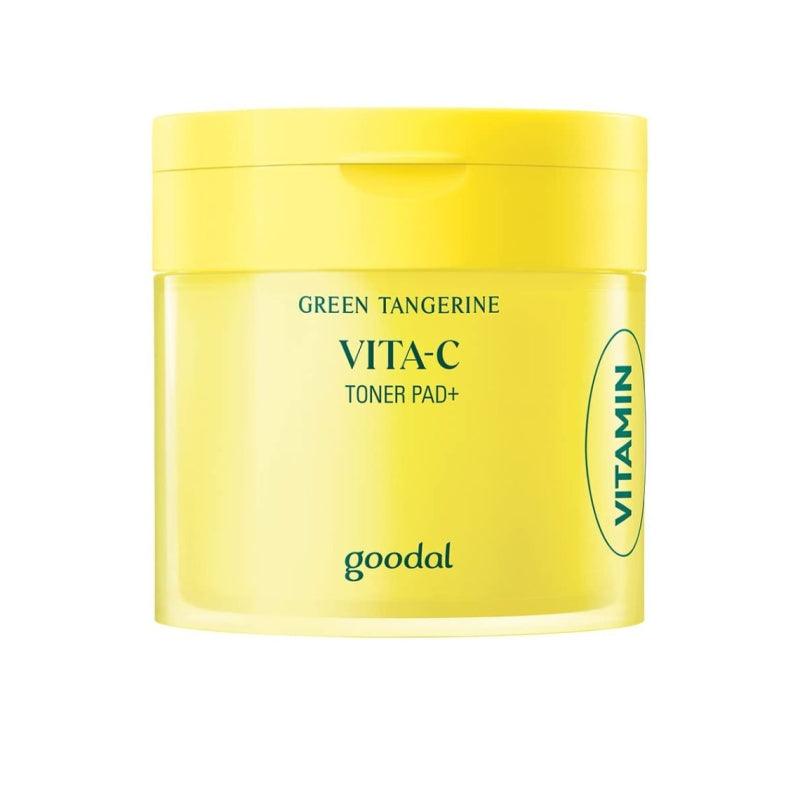 GOODAL Green Tangerine Vita C Toner Pad Plus (70pads) - Asiena Beauty