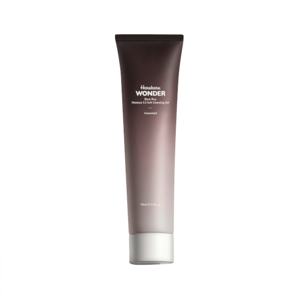 HARUHARU WONDER Black Rice Moisture 5.5 Soft Cleansing Gel (100ml) - Asiena Beauty