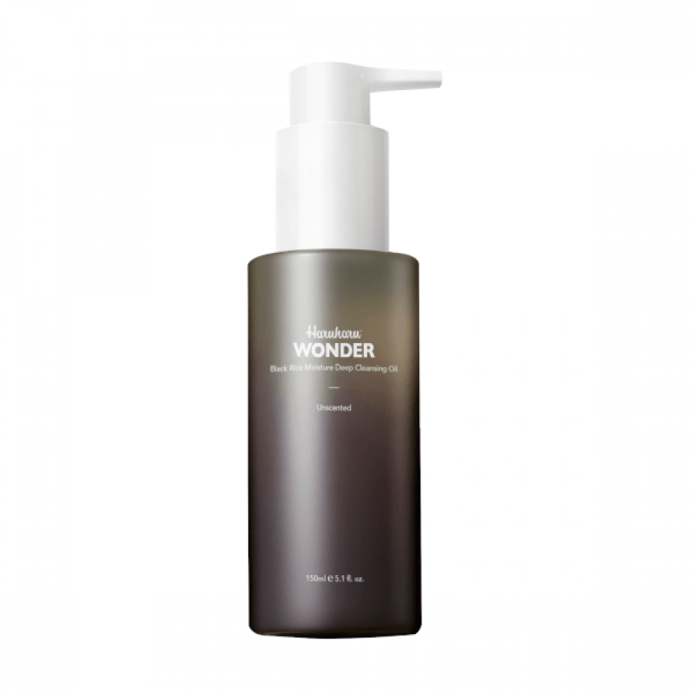 HARUHARU WONDER Black Rice Moisture Deep Cleansing Oil (150ml) - Asiena Beauty