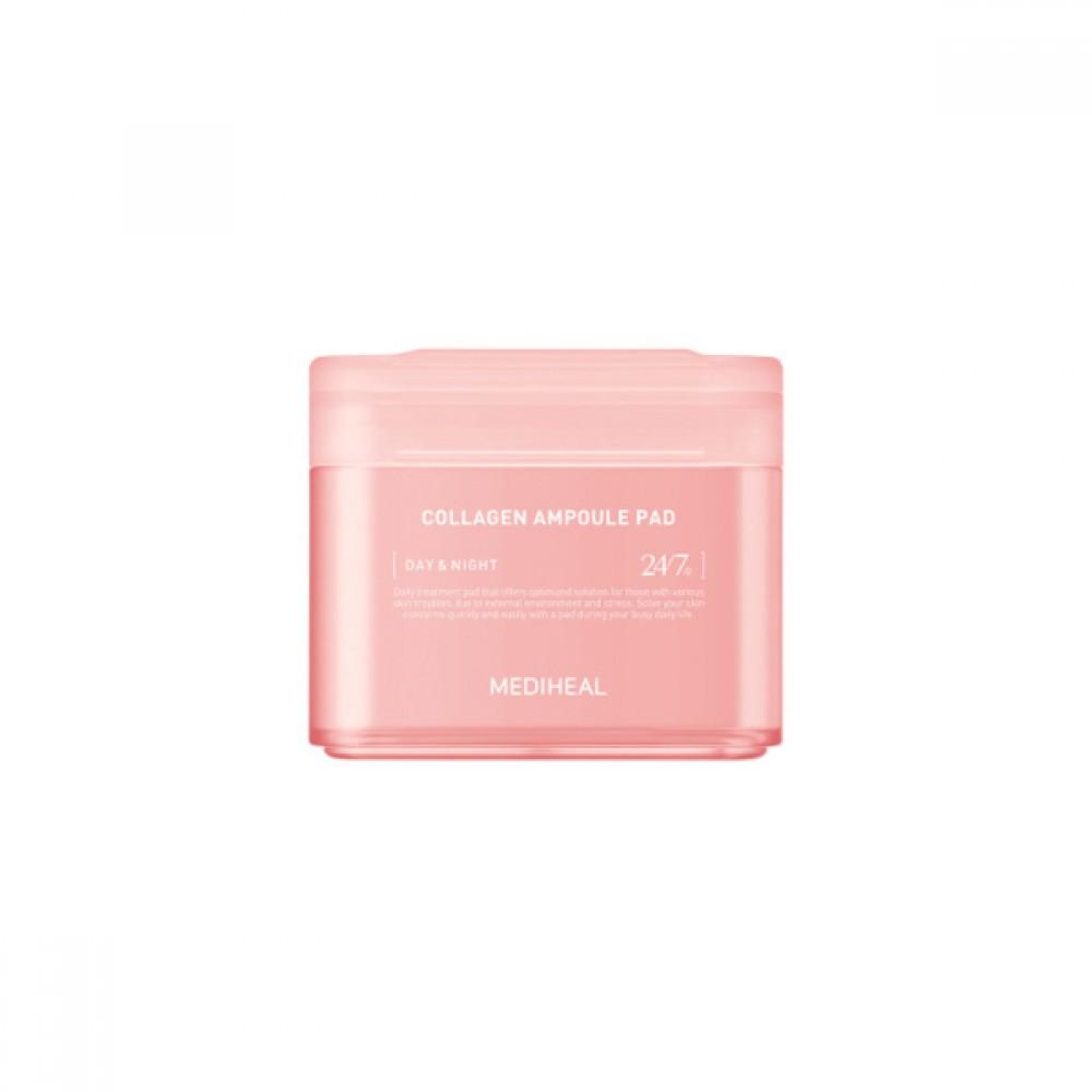 MEDIHEAL Collagen Ampoule Pad (100pads) - Asiena Beauty