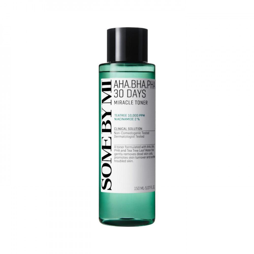 SOME BY MI AHA.BHA.PHA 30 Days Miracle Toner (150ml) - Asiena Beauty