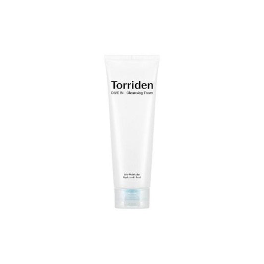 TORRIDEN Dive-in Low Molecular Hyaluronic Acid Cleansing Foam (150ml) - Asiena Beauty