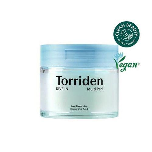 TORRIDEN Dive-in Low Molecular Hyaluronic Acid Multi Pad (80pads) - Asiena Beauty