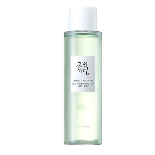 BEAUTY OF JOSEON Green Plum Refreshing Toner : AHA + BHA (150ml) - Asiena Beauty