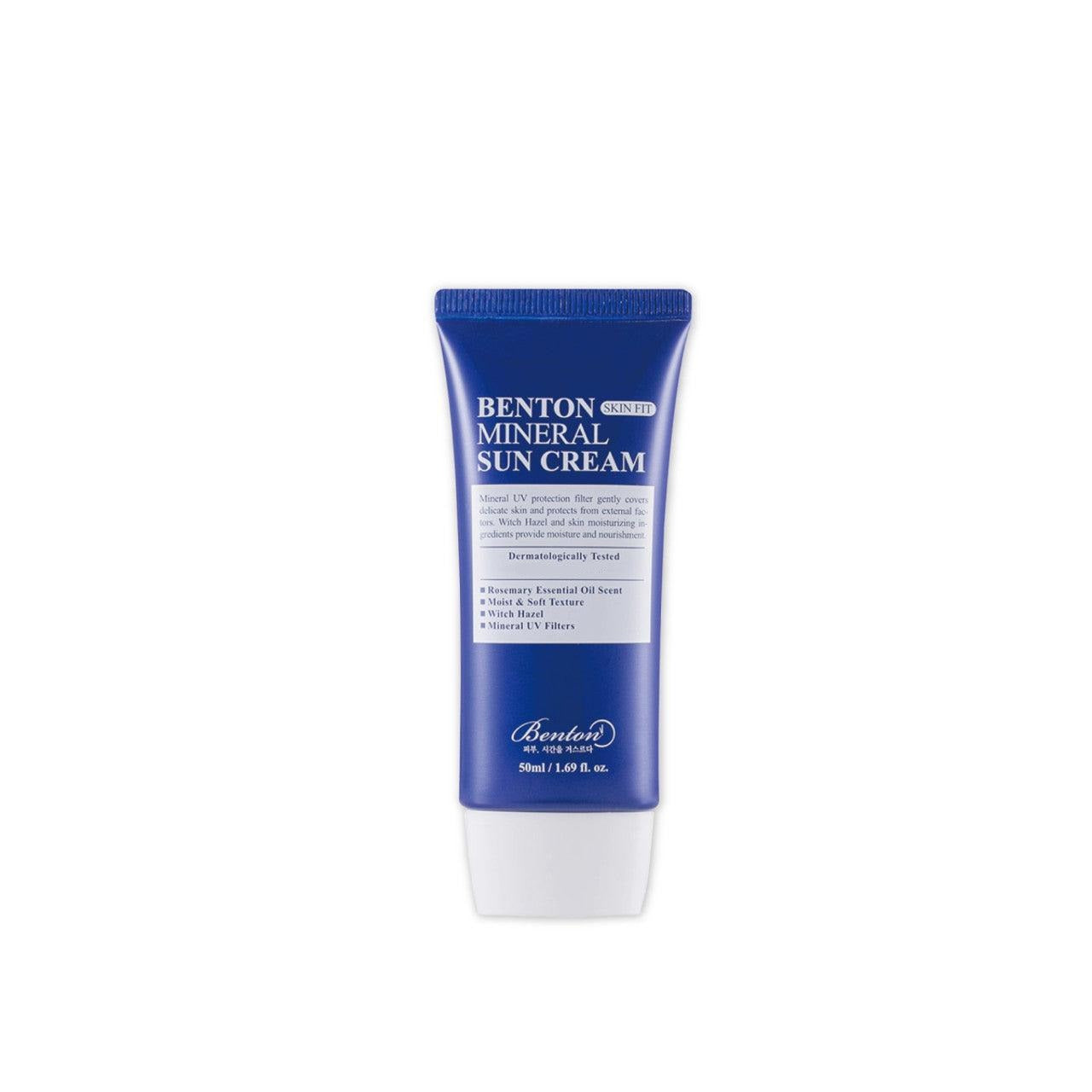 BENTON Skin Fit Mineral Sun Cream (50ml) - Asiena Beauty