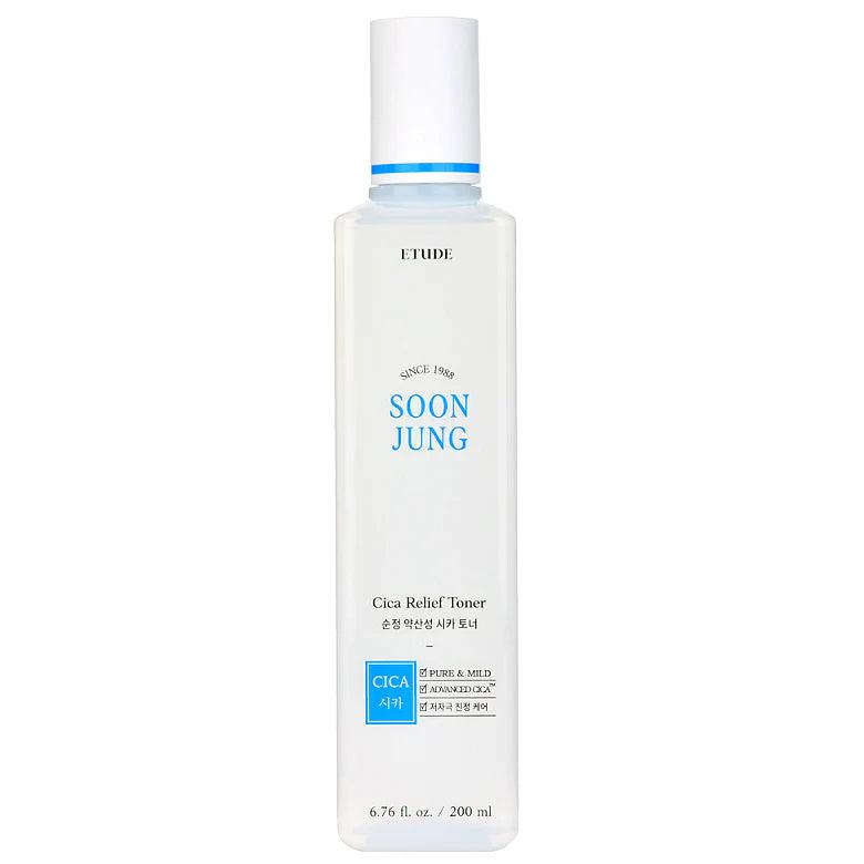 ETUDE SoonJung Cica Relief Toner (200ml) - Asiena Beauty