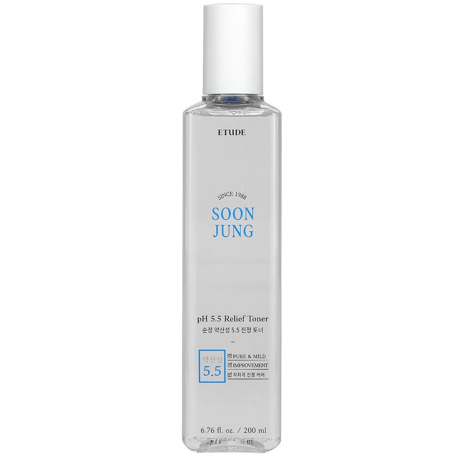 ETUDE SoonJung pH 5.5 Relief Toner (200ml) - Asiena Beauty