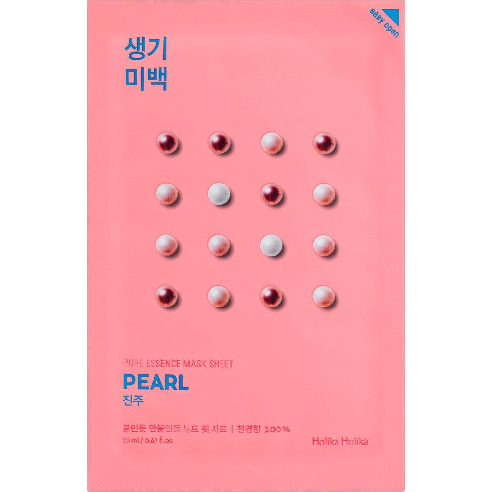 HOLIKA HOLIKA Pure Essence Mask Sheet - Pearl (20ml) - Asiena Beauty