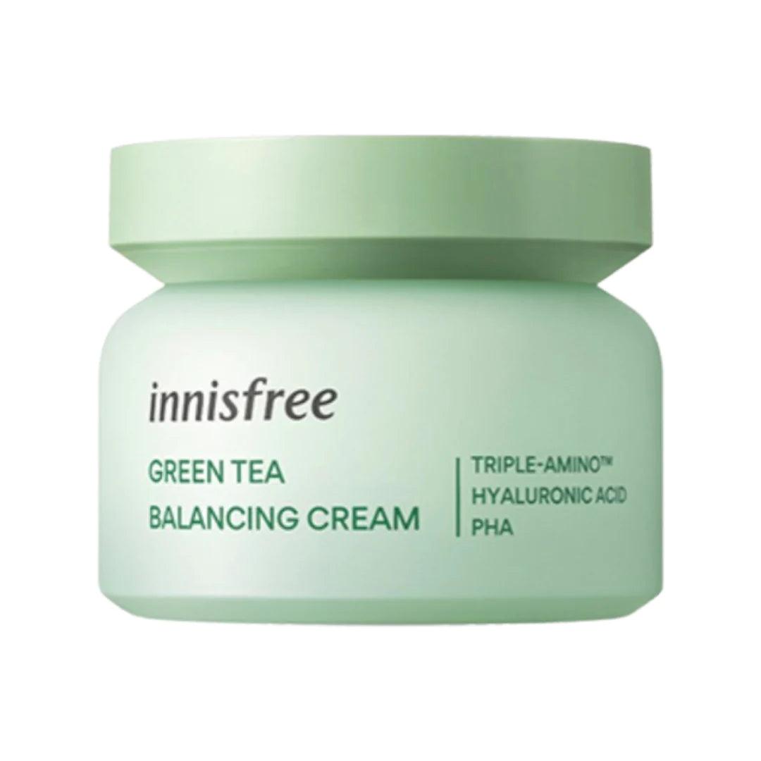 INNISFREE Green Tea Balancing Cream (50ml) - Asiena Beauty