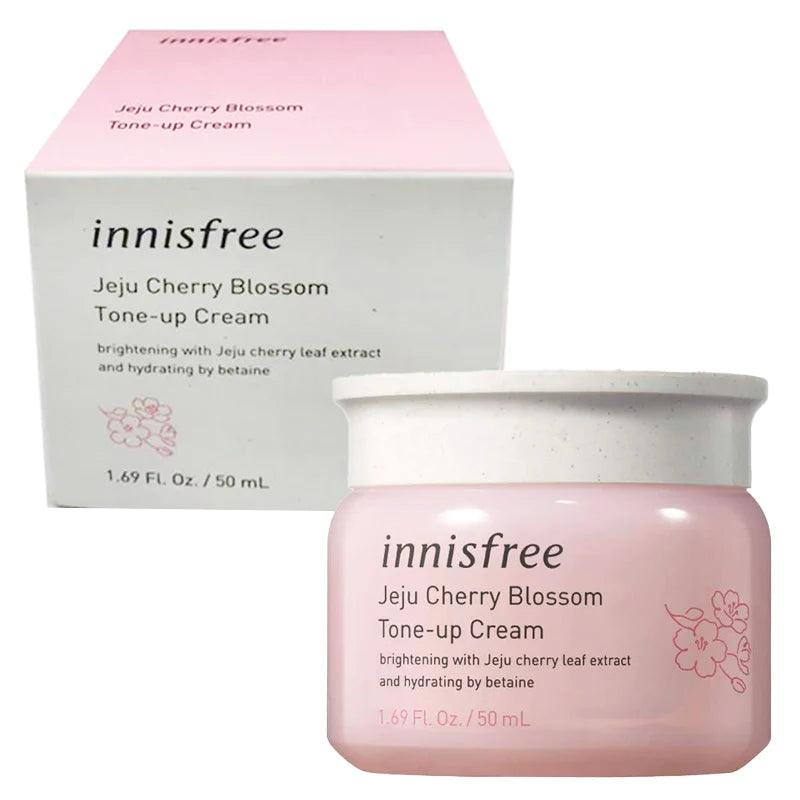 INNISFREE Jeju Cherry Blossom Tone Up Cream (50ml) - Asiena Beauty