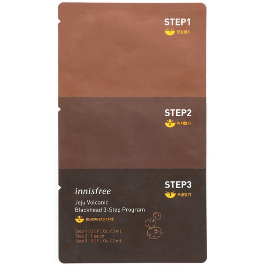 INNISFREE Volcanic Blackhead 3-Step Program (1pc) - Asiena Beauty