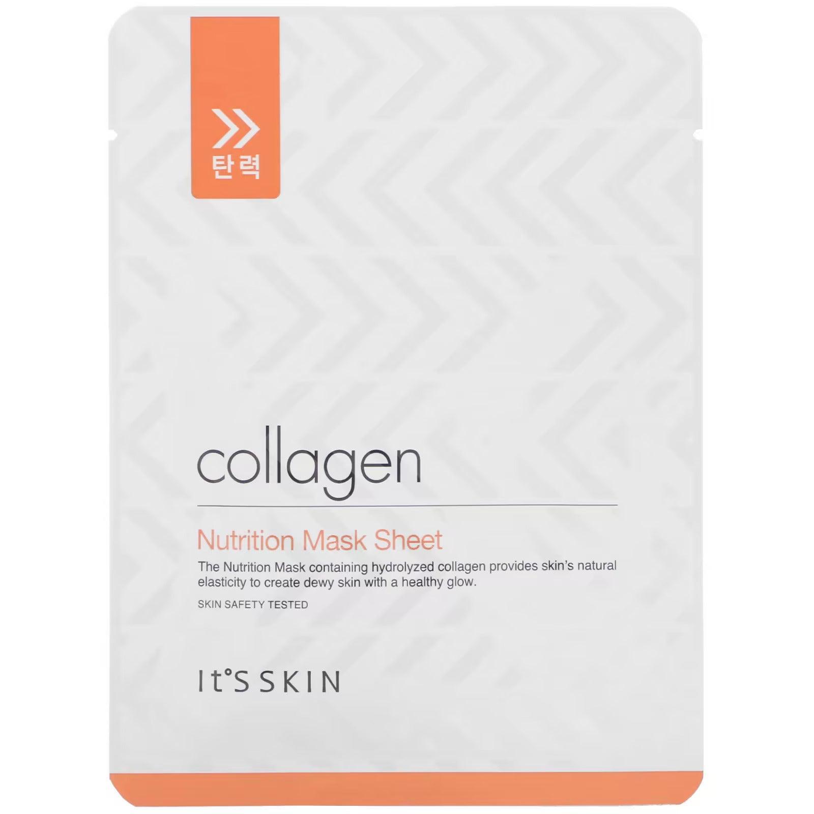 IT'S SKIN Collagen Nutrition Mask Sheet (1pc) - Asiena Beauty