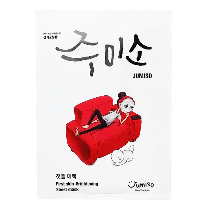 JUMISO First Skin-Brightening Sheet Mask (1pc) - Asiena Beauty