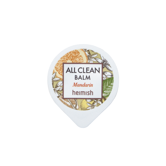 [Mini] HEIMISH All Clean Balm Mandarin Blister (5ml) - Asiena Beauty