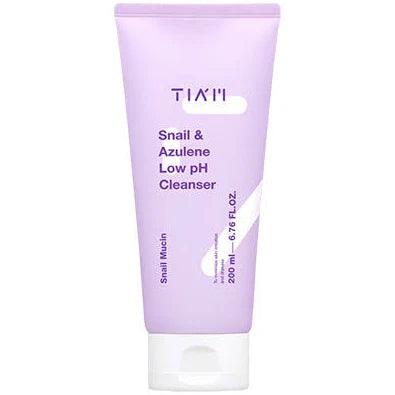 TIA'M Snail & Azulene Low pH Cleanser (200ml) - Asiena Beauty